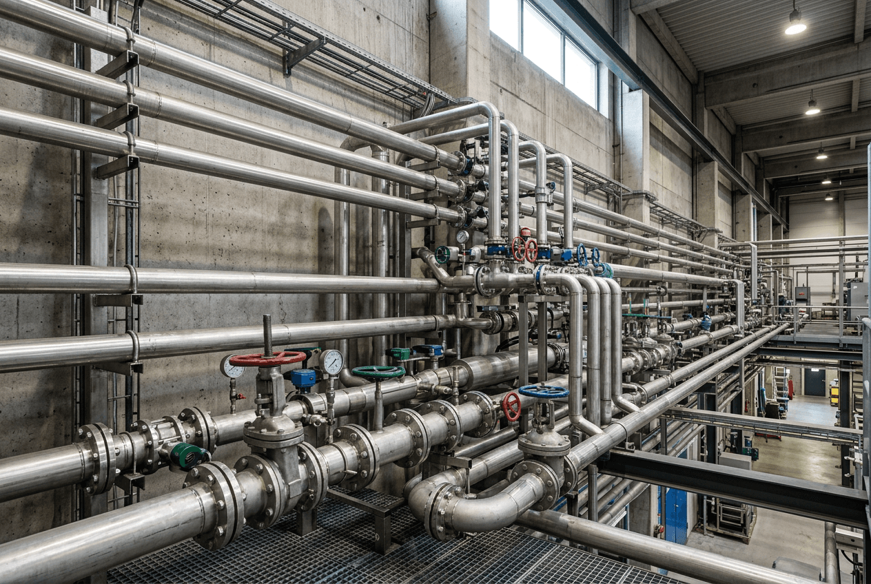 Монтаж трубопроводов